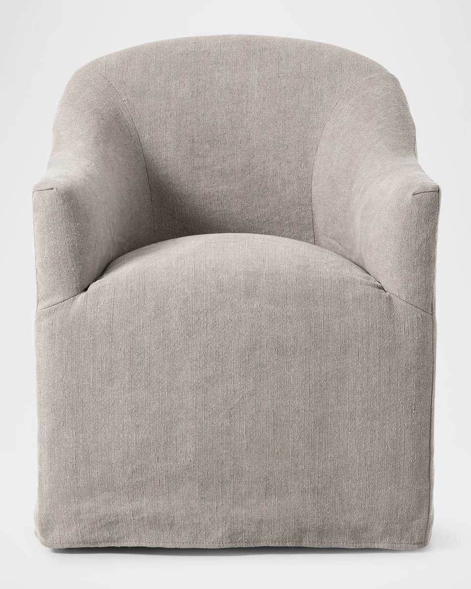 Cove Jute-Blend Dining Arm Chair